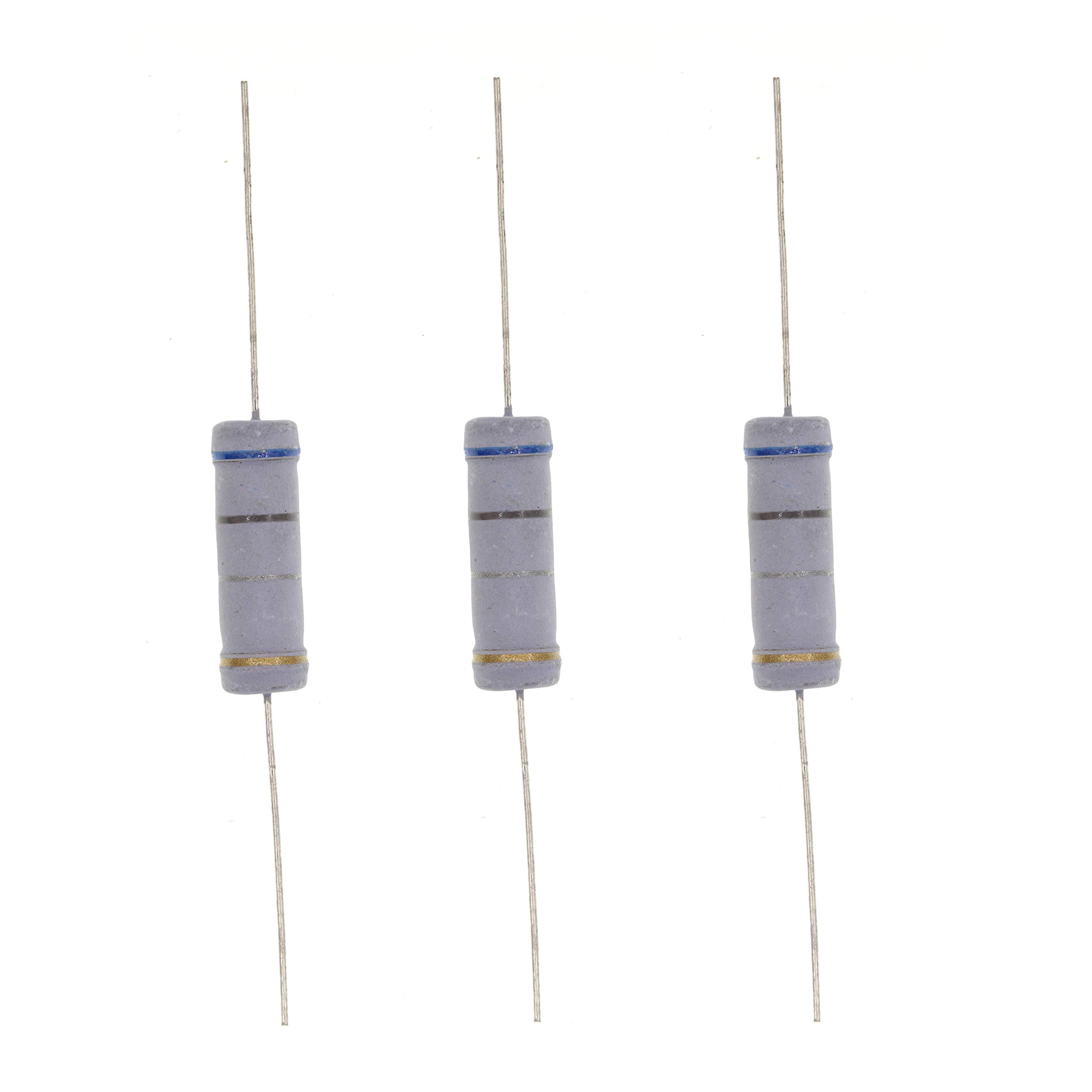 HUABAN 10PCS 5W 5 Watts 0R68 0.68 Ohm 5% Metal Oxide Film Resistor