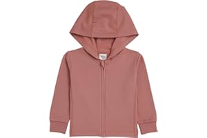 Hanes unisex-baby Pure Comfort Organic Hoodie, French Terry Full-zip Hooded Sweatshirt, Infant Boys & Girls