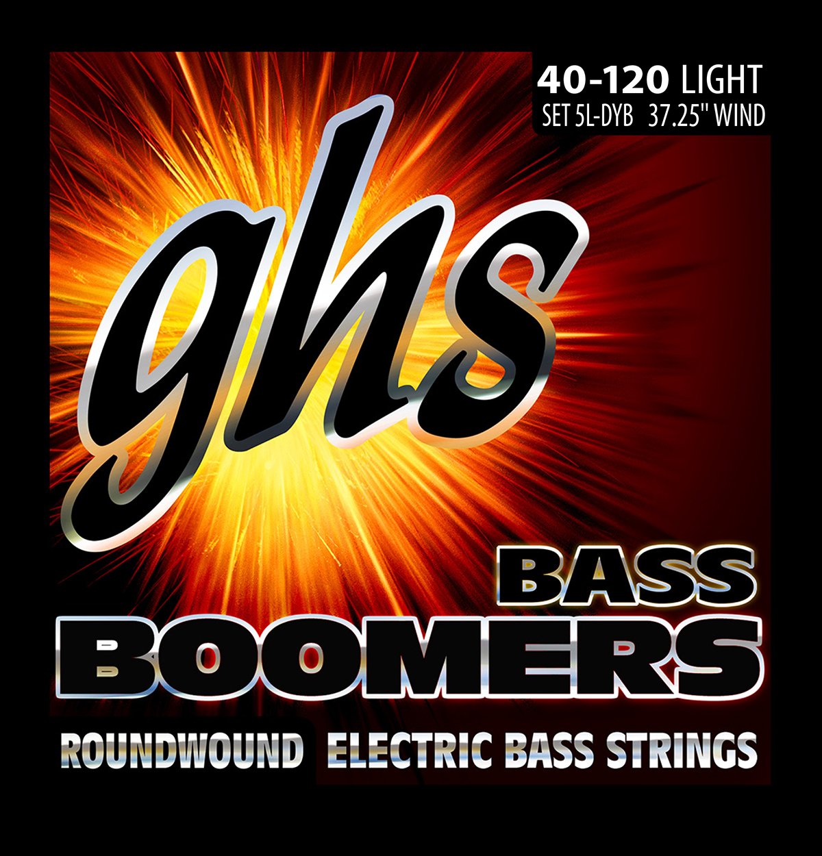 GHS Strings Bass Guitar Strings (5L-DYB SET)