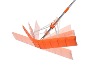 EZ SMART Snow ROOF RAKE, 36-INCH Blade, Collapsible, Extreme Durability, Compact, EZ Storage, (Pole Sold Separately)…