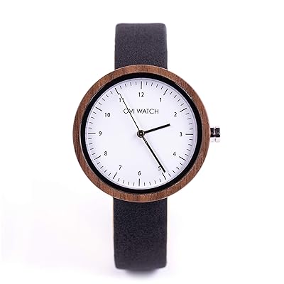 Dámské dřevěné hodinky American Walnut s Czech Republic Ubuy