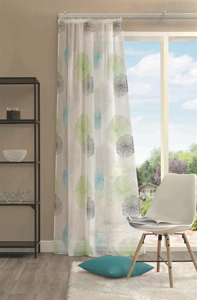 Home Fashion Rawlins Drawstring Scarf Green 225 x 140 cm