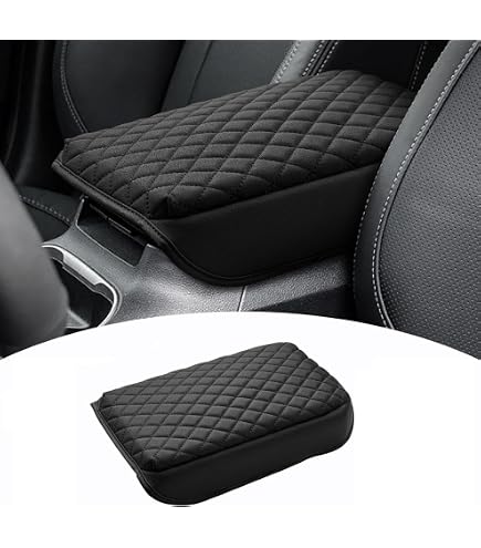 Shademax Center Console Cover For Subaru Outback 2020-2025 - PU Leather Armrest Protector Pad
