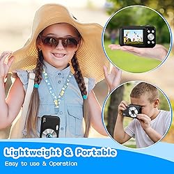 Digital Camera, Kids Camera with 32GB Card, FHD