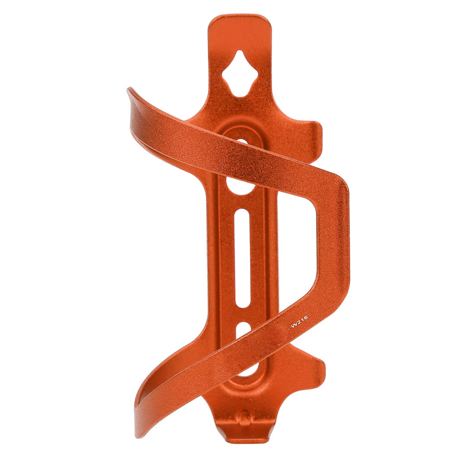 Dioche Bike Bottle Holder, Water Bottle Cage Orange, Water Bottle Cage Universal Water Cup Bracket Lightweight Aluminium Alloy