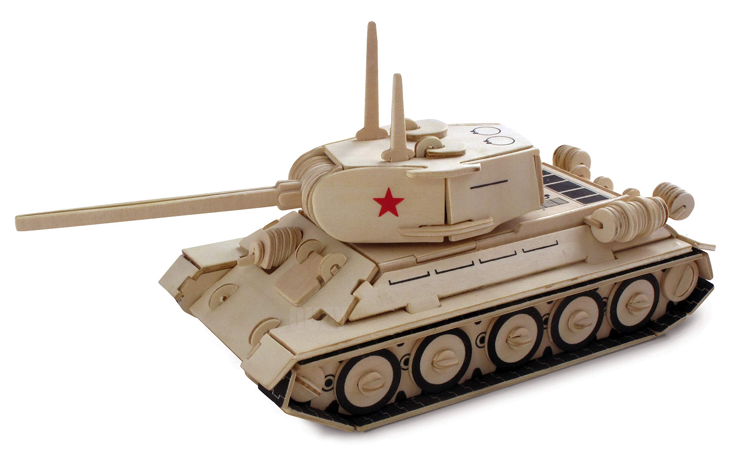 Quay T-34 Woodcraft Construction Kit FSC
