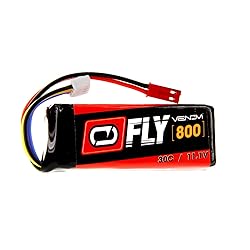 Venom Fly 30C 3S 800mAh 11.1V LiPo Battery with JST
