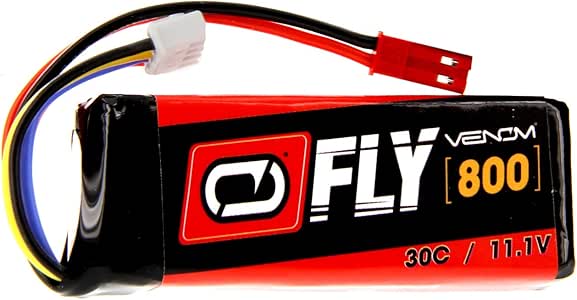 Venom Fly 30C 3S 800mAh 11.1V LiPo Battery with JST Plug