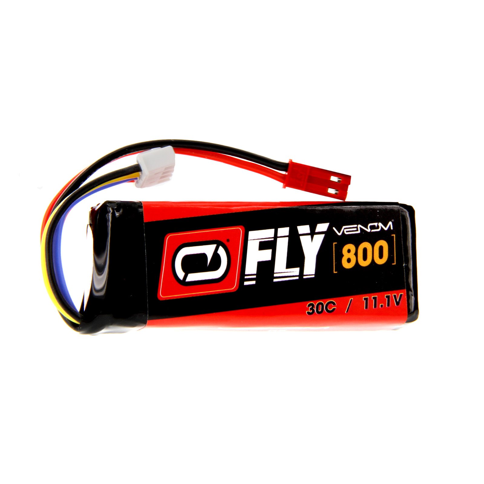 Venom Fly 30C 3S 800mAh 11.1V LiPo Battery with JST