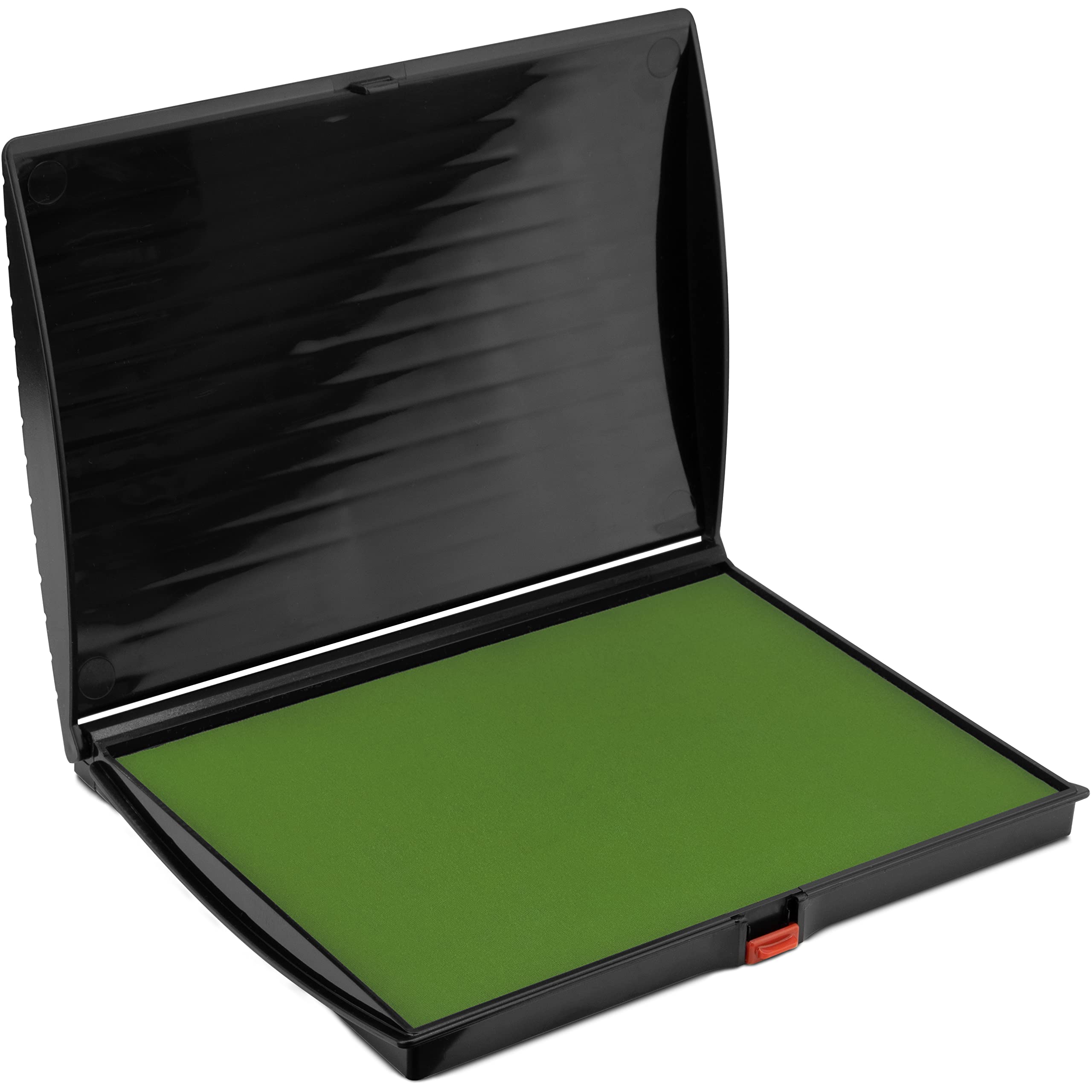 Large Premium Olive Green Ink Stamp Pad - 5" by