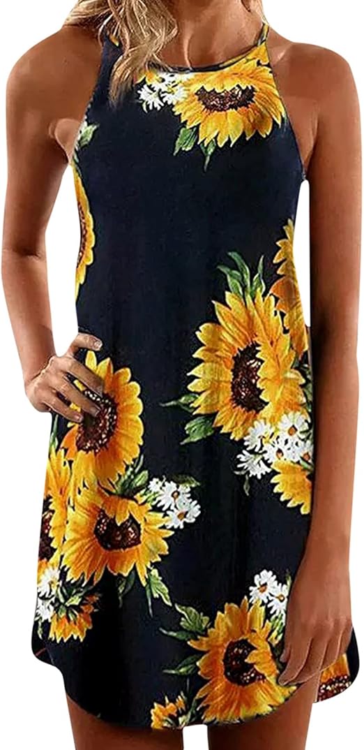 Summer Dresses for Women UK Clearance Ladies Sun Dress Sales Womens