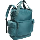 adidas Saturday Tote Backpack 23L | Padded 13-In. Laptop Sleeve, Gym to Classroom, Rolls With Your Suitcase, Carries Comfortably, School Gym &amp; Travel Ready