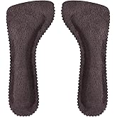 Pigskin High Heel Cushion Inserts for Women, 3/4 Invisible Self-Adhesive Barefoot Cushioning Insoles Arch Support for Dress Shoes Sandals Flats and Boots, Anti-Slip and Ultra-Absorbent, 1 Pair