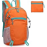 SUIKIHUM Hiking Daypack Packable, Camping Backpack Water Resistant Lightweight Polyester for Men Women Travel Outdoor