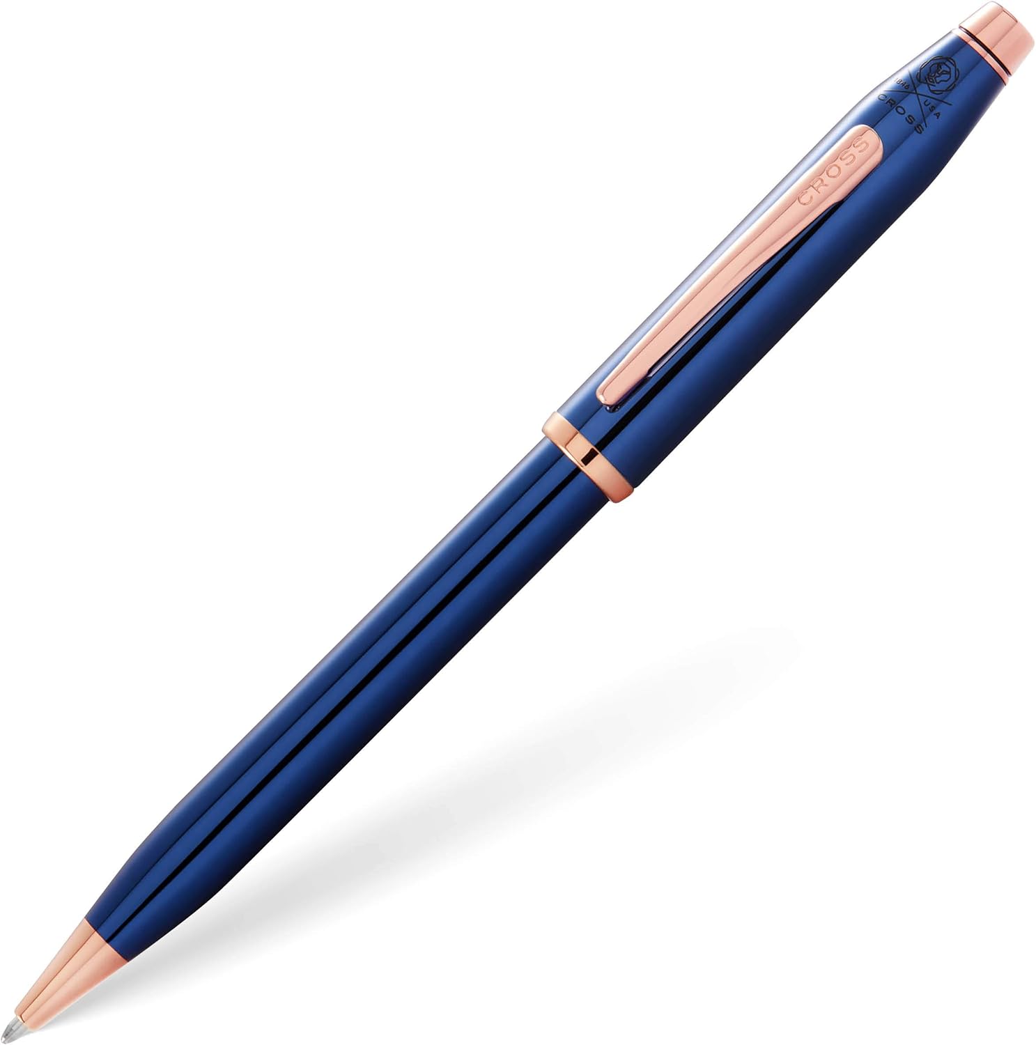 CROSS Century II Translucent Cobalt Blue Lacquer Ballpoint Pen, AT0082WG-138