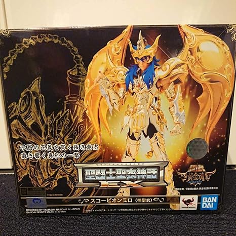 Amazon 聖闘士聖衣神話ex スコーピオンミロ 神聖衣 聖闘士星矢 黄金魂 Soul Of Gold おもちゃ ホビー