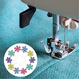 Gunwon Needle Threader Set 10pcs Flower Threaders Colorful for Hand Sewing view 6