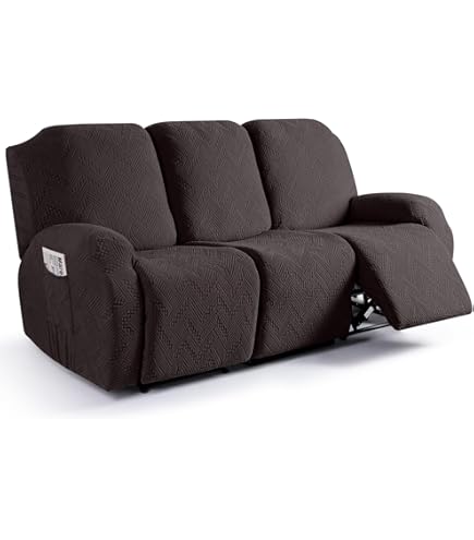 Housse Canapé Relax 3 Places, Housse de Fauteuil Inclinable en Extensible 8 Pièces Housse de Fauteuil Relax Inclinable Electrique, Couverture de Chaise Canapé Relax avec Poche ( Color : #11 , Size : 3 Housse Canapé Relax 3 Places, Housse de Fauteuil Inclinable en Extensible 8 Pièces Housse de Fauteuil Relax Inclinable Electrique, Couverture de Chaise Canapé Relax avec Poche ( Color : #11 , Size : 3