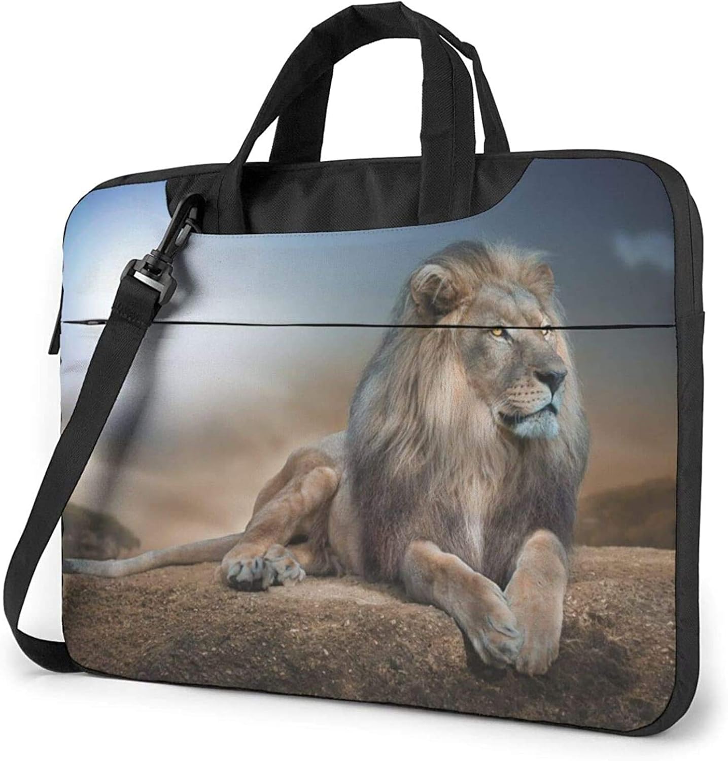 Laptop Bag 15.6 Inch Laptop Shoulder Bag 3D Printed Exquisite Pattern