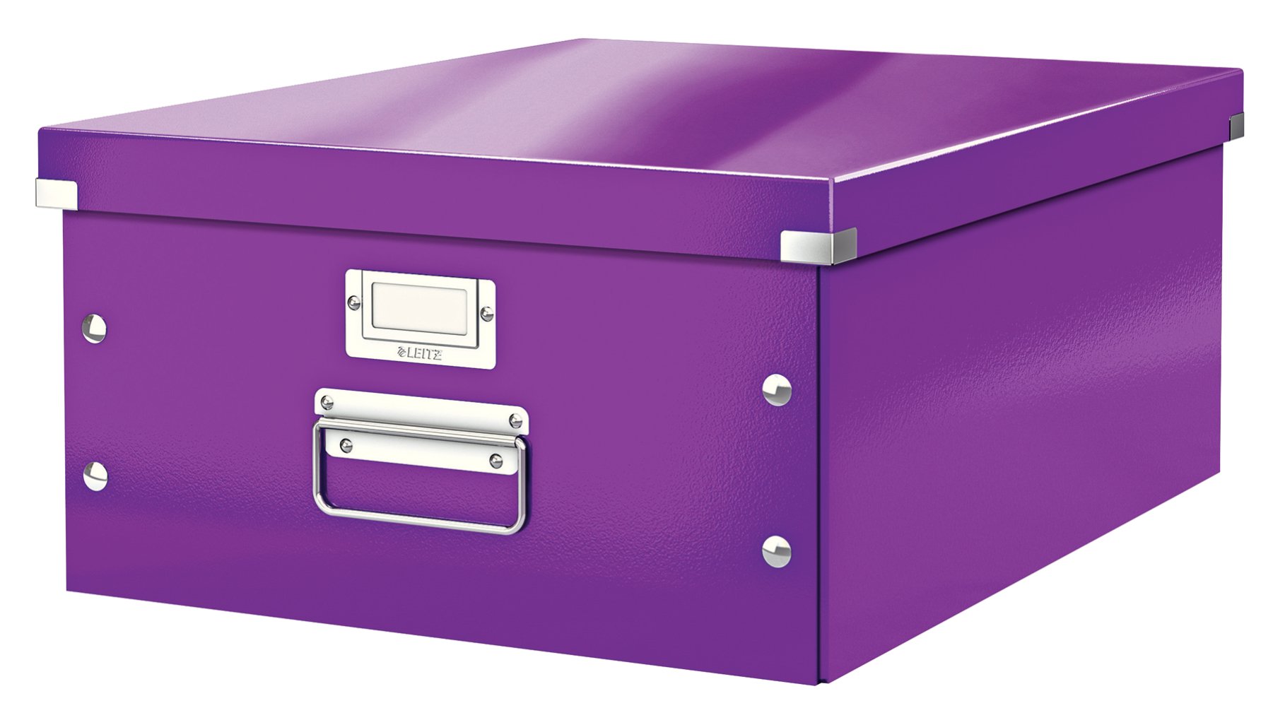 Leitz A3 Storage Box, Click and Store Range 60450062 - Large, Purple
