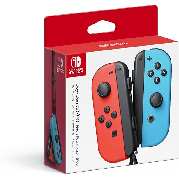 Nintendo Switch Joy-Con (L) e (R) - Vermelho e Azul [video game
