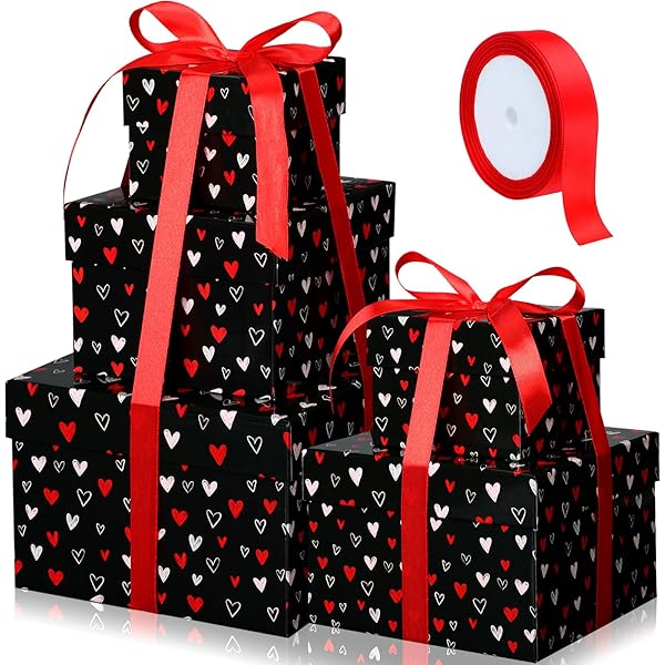 BD付きカラバリ サプライズ GiftBox Amazon.com : Dispowreath 4 Pcs Birthday Gift Boxes with Lids