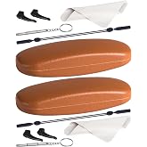 RayLove Unisex Hard Shell Eyeglasses Cases, Protective Case For Glasses