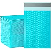 packbabol Bubble Mailers, 4x7 Inch Padded Bubble Mailers Pack of 50 Bubble Envelopes Opaque Self Seal Adhesive Waterproof Bags for Shipping and Packaging (Teal, 4x7-50)