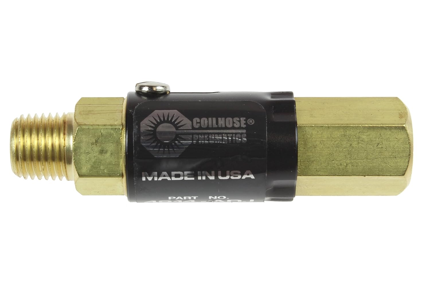 Coilhose Pneumatics 4214ADJ Adjustable inLine Pressure Regulator, 1/4