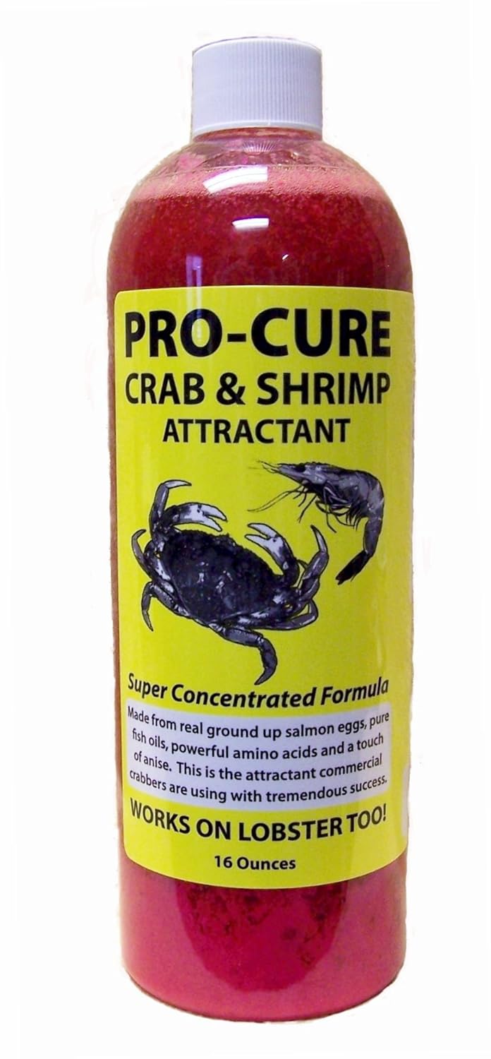 Pro Cure Crab and Shrimp Attractant Bait Oil, 16 Ounce eBay