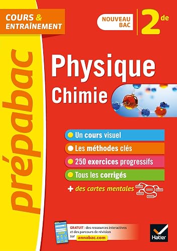 Download Physique-chimie 2de - Prépabac: nouveau programme de Seconde 2019-2020 PDF