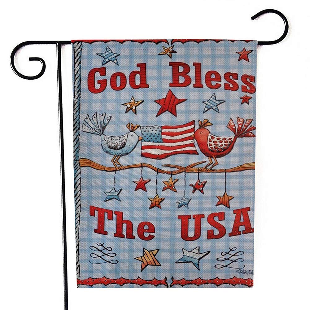 Amazon Com Fuenly Celebrate America Garden Flag Independence Day