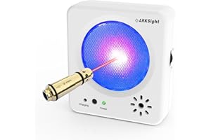 ARKSIGHT 9mm/380ACP/40S&W/45ACP Dry Fire Training Cartridge Integrated Snap Cap for Dry Fire Trainer,Red Dot Beam Bullet with Double O-Ring