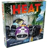 Asmodee Heat: Tunnel Vision Board Game Expansion - New Tracks, Championship Season &amp; Front Wing Module, Racing Strategy Game for Kids &amp; Adults, Ages 10+, 1-7 Players, 60 Min Playtime