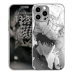 Akatxezy Megumi and Mahoraga Jjk Anime Phone Case