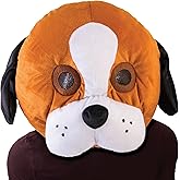 Rubies Dog Head Oversized Mascot Mask for Adults, Unisex No Size