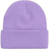 ZOORON Beanie for Men Women Warm Winter Hat Unisex Soft Knit Cuffed Beanie | Skull Cap, Secure fit, Suits Daily Wear, Windproof, Essential Gear for Winter Jogging & Outdoor Sports