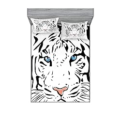 Ambesonne Tattoo Fitted Sheet & Pillow Sham