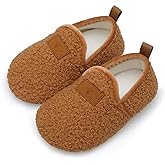 Lisdwde Kids Winter Indoor Household Shoes Toddler Boys Girls House Slippers Warm Socks for Baby