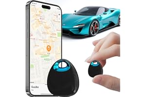 FXAJID GPS Tracker for Vehicles Cars Kids & Pets Real-Time Global Coverage No SIM Card/No Subscription Long Standby Mini Waterproof Portable Tracking Device for Dogs Elderly & Assets (Android & iOS)