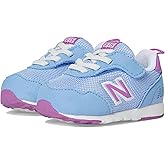 New Balance Kid's 515 V1 New-B Hook & Loop Sneaker, Electric Sky/Passion Fruit, 2 XW Infant