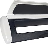 Truly PVC Omega Premium 12in Letterplate Chrome Polished 40-80mm Thick view 4