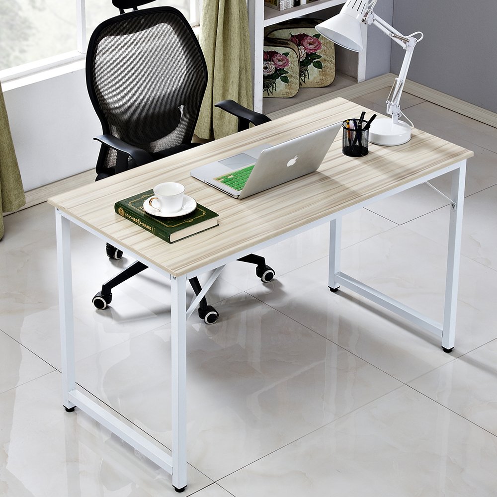 SogesHome Computer Desk 47" PC Desk Office Desk Workstation For Home