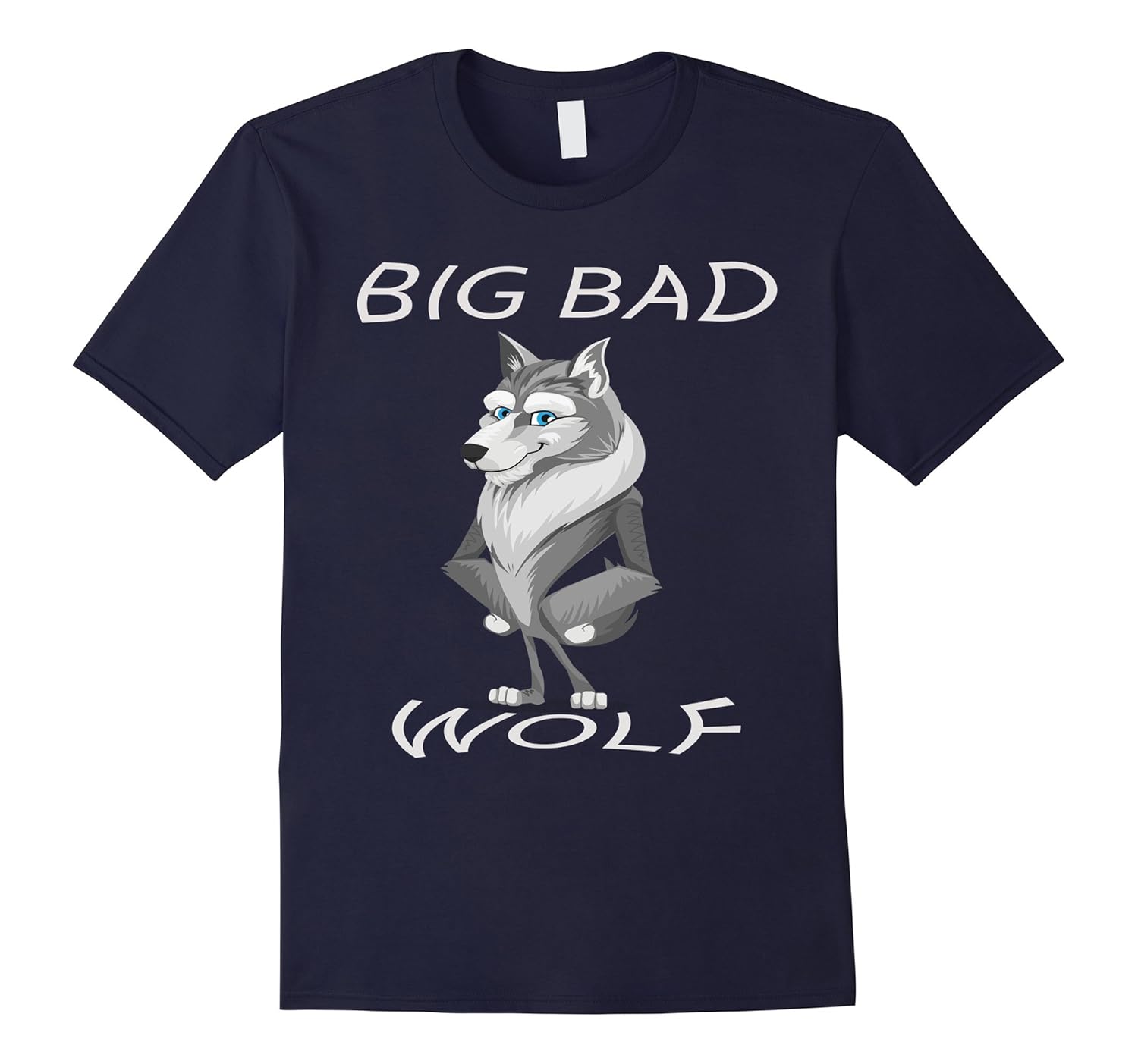 Big Bad Wolf Paw Print Halloween Costume T-Shirt-FL