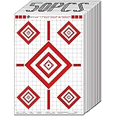 Atflbox Sight in Shooting Range Paper Target, 17X25 Inch Paper Shooting Targets Suitable for Handgun, Rifle, Pellet Gun, Airg