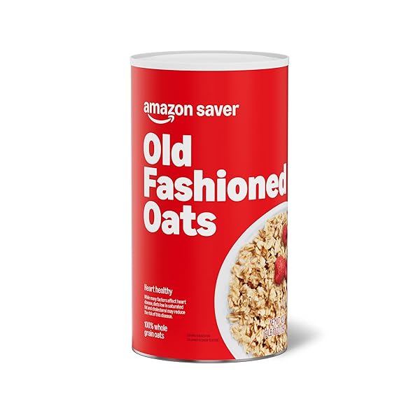 AMAZON SAVER, OLD FASHIONED OATS, 2.6 LB (PREVIOUSLY HAPPY BELLY, PACKAGING MAY VARY)