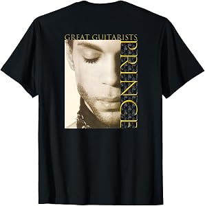 Prince_Purple Rain_071_Back Printed T-Shirt