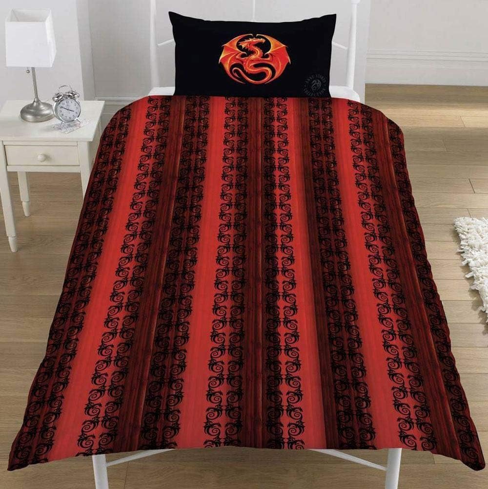 ANNE STOKES Duvet Set, POLYCOTTON, Multi, Single - Image 3