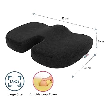 Buy Grin Health Coccyx Seat Cushion With Memory Foam For Sciatica