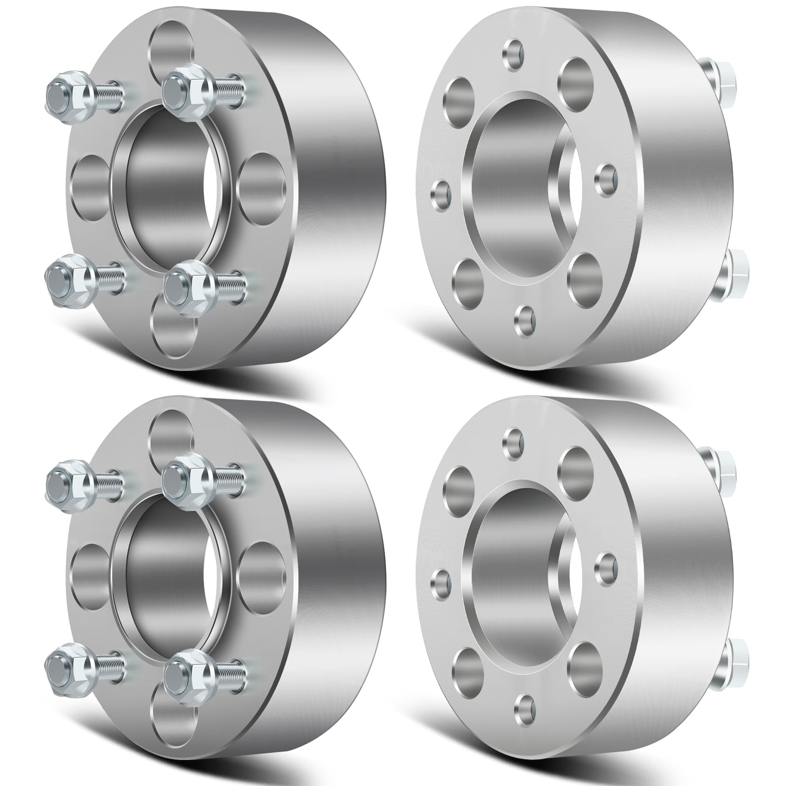 Photo 1 of *** PARTIAL SET *** SCITOO 4 pcs 4LUG 2 inch Wheel Spacers Adapters 4x110 with 10x1.25 Studs 74.1CB Compatible with for 2002-2007 for Eiger 400 Wheel spacers